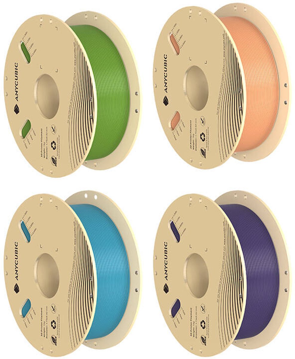 AnyCubic - HPL20-101-4 - 3D Printer Filament - 4 stuks