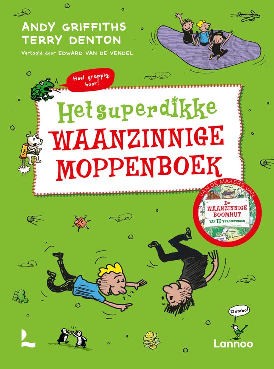 De waanzinnige boomhut - Het superdikke waanzinnige moppenbo ... - cover