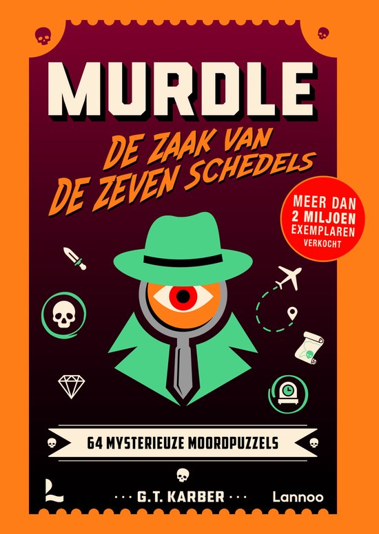 Murdle - Murdle - De zaak van de zeven schedels - cover