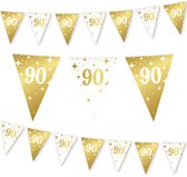 Slinger Vlaggenlijn 50 Jaar Goud-Zwart Bestellen | 10 Meter