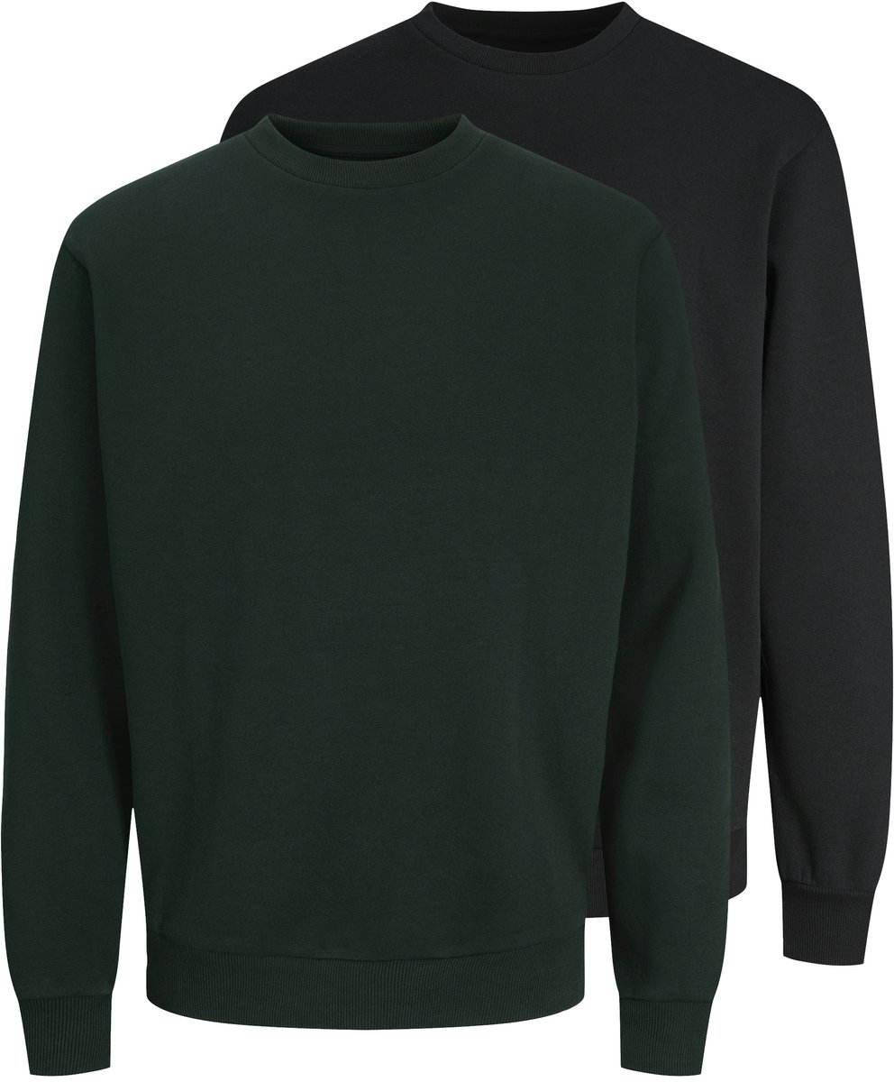 JACK&JONES - JJEBRADLEY SWEAT CREW 2PK MP Heren Trui