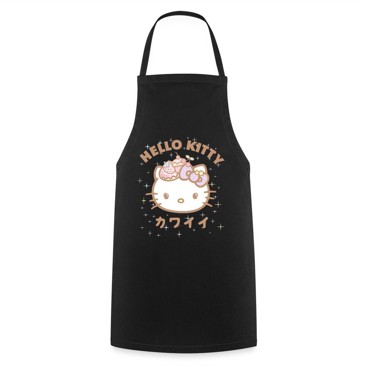 Hello Kitty Kawaii Stijlen Met Sterren Keukenschort