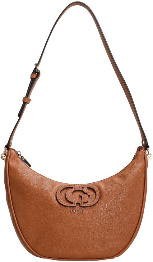 GUESS Sac à épaule Calebra Hobo Shoulder Bag Cognac Brun