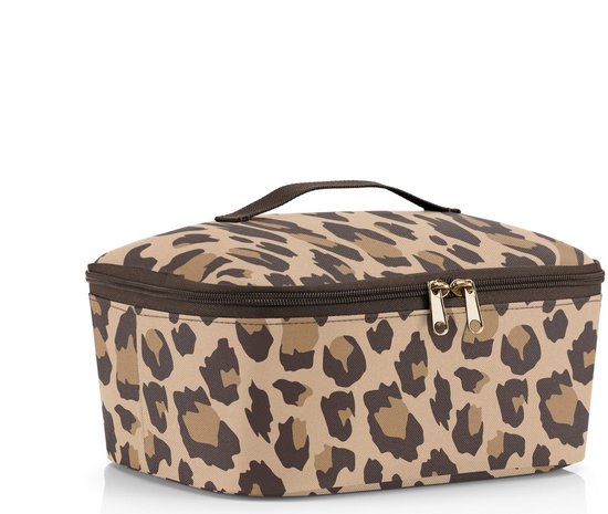 Reisenthel Coolerbag M Pocket Koeltas - 4,5L - Leo Macchiato Bruin van Reisenthel — afbeelding 5