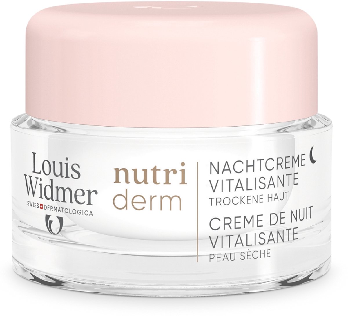 Louis Widmer - Nutriderm Nachtcrème voor Droge Huid- Parfumvrij - 50 ml