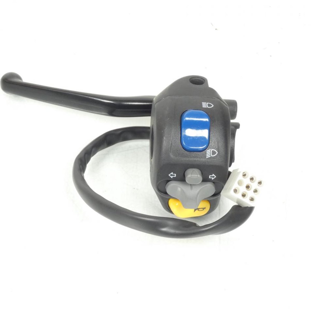 Commodo gauche avec levier noir pour scooter Peugeot 50 TKR 2006-09 744158 Neuf