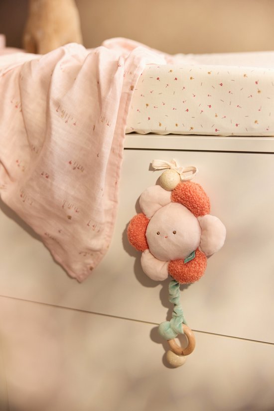 Jollein Aankleedkussenhoes - 50x70 cm - Pretty Picnic - Flower Drops — afbeelding 5
