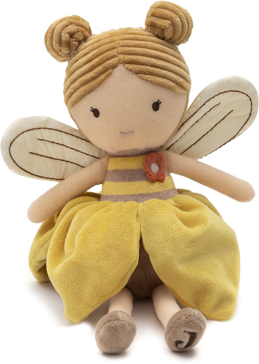 Jollein Knuffel Pop - Bee Lily - Zachte stof - Bij
