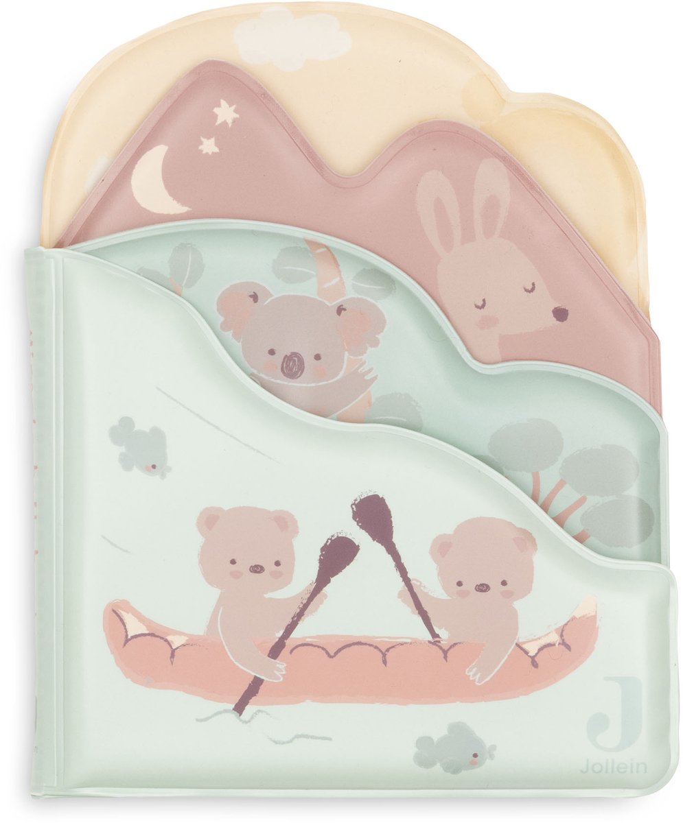 Jollein Badboekje Kangaroots - Badspeelgoed Baby - Wonderboek