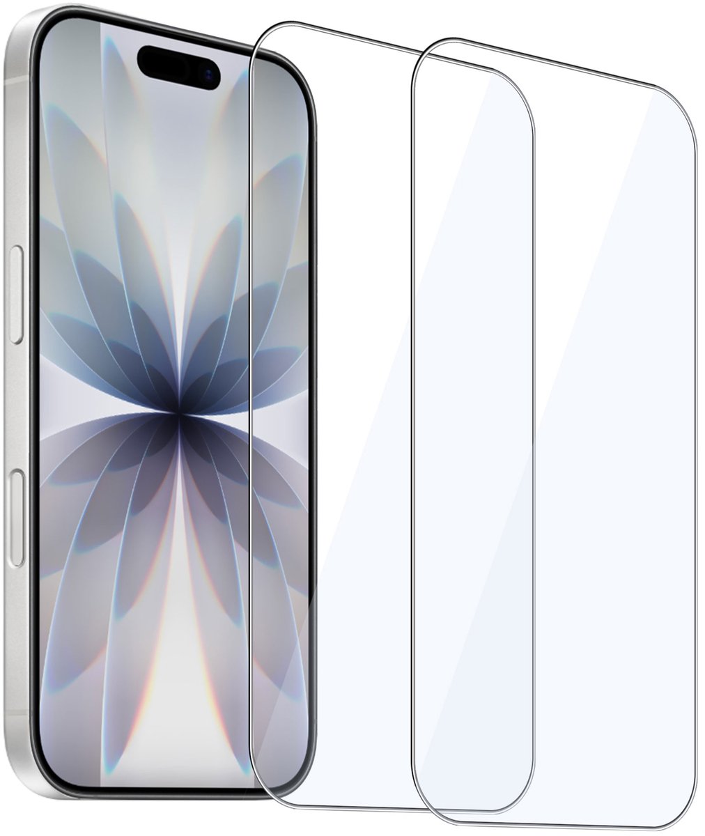 TechNow Screenprotector geschikt voor Apple iPhone Air Screenprotector - Mat - Gehard Glas - Rounded - Proteqt+