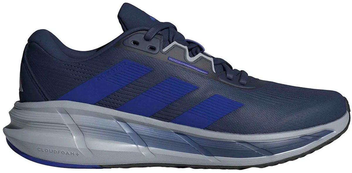 Adidas Questar 3 Hardloopschoenen 2/3 Man Zilver
