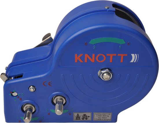 Treuil manuel non freiné - 900/450 kg - avec courroie de treuil et crochet de charge - 2 vitesses