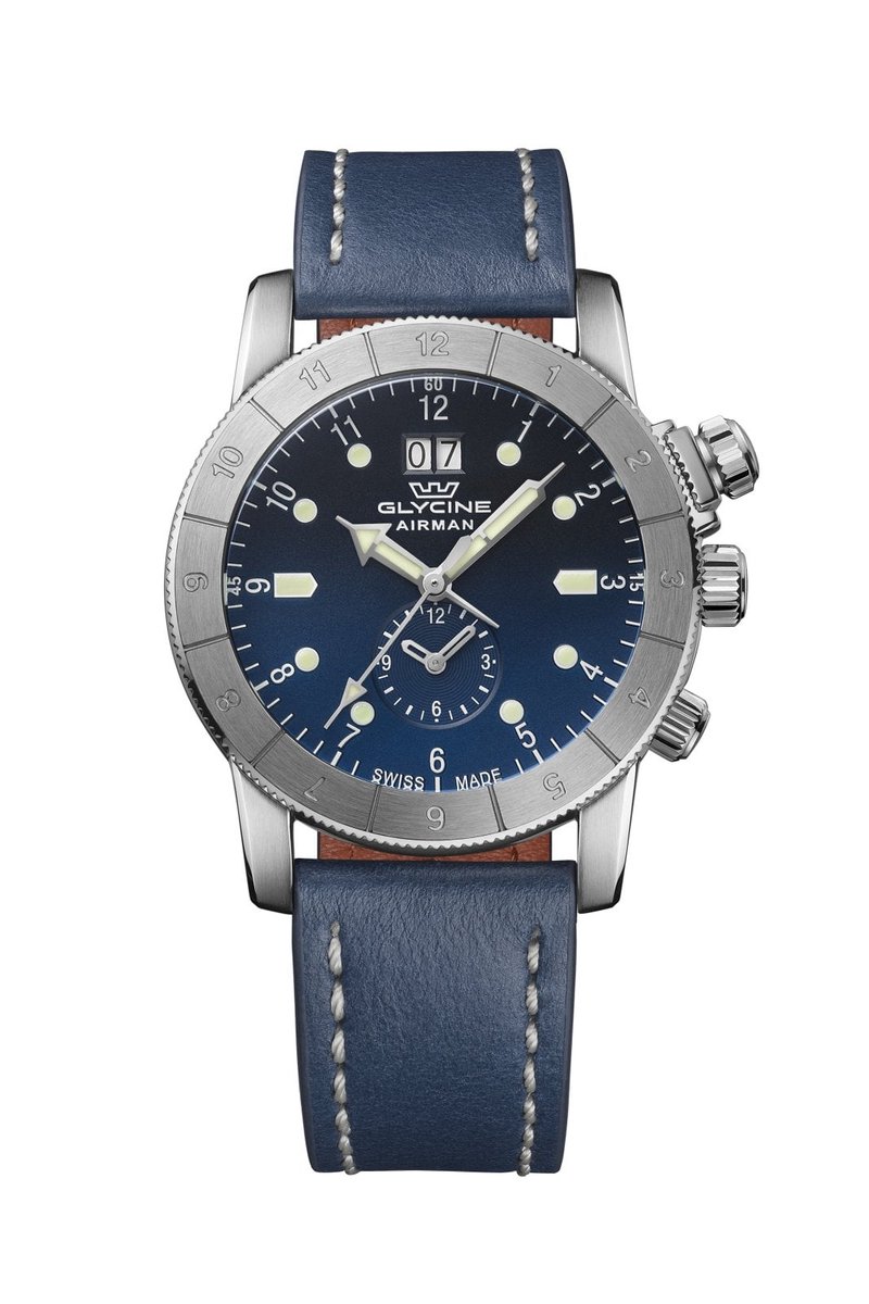Glycine GL0151 - AIRMAN 42 Dual Time Quartz