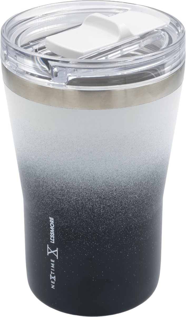 Thermische Tumbler 473 ml (16oz)-95% gerecycled roestvrij staal-Steel Grey 'Urban Tumbler 16'