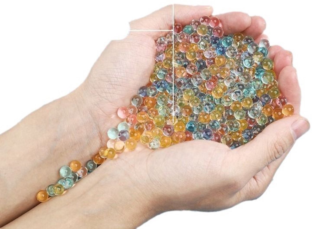 50.000 stuks Glazenhede Wateroplosbare Bolletjes - Kleurrijk Decor voor Waterplanten