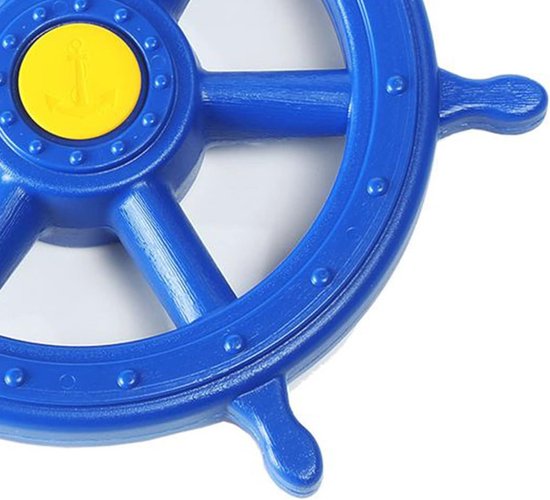 Grote Speelgoedstuurwiel voor Speelhuis en Speeltoren - Blauw — afbeelding 2