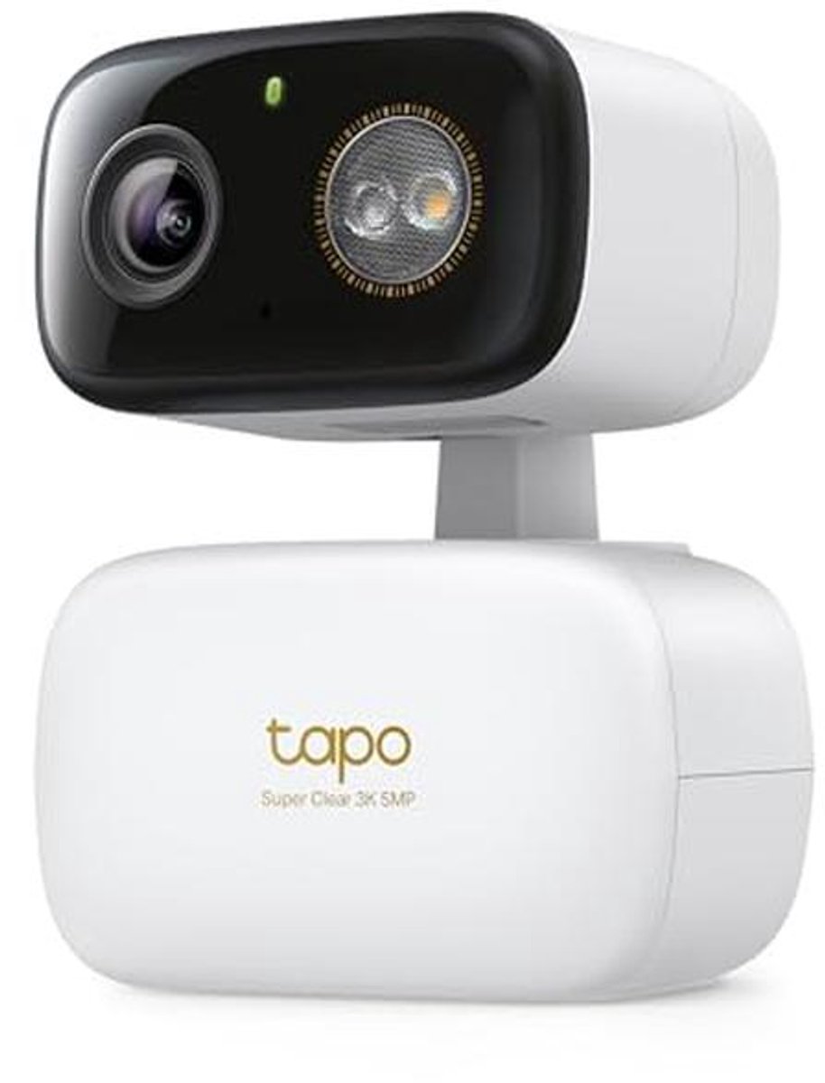 3K 5MP Pan/Tilt Beveiligingscamera met 360° Bewegingstracking, Nachtzicht en Slimme Detectie