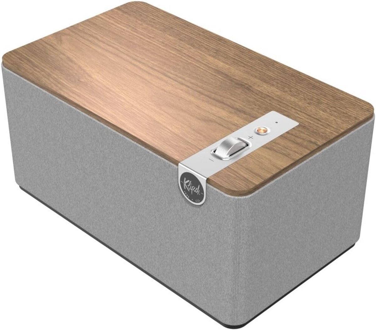 Draagbare Bluetooth Luidspreker met Hifi Geluid in Walnoot