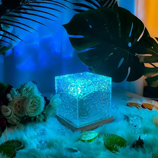 Nachtlampje met Watergolven en RGB Kleuren voor Kinderen - Projector voor Sfeervolle Avonden — afbeelding 3
