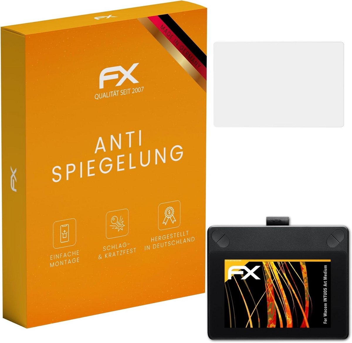 Anti-reflecterende en Schokabsorberende Schermbeschermer voor Medium Tekentablet