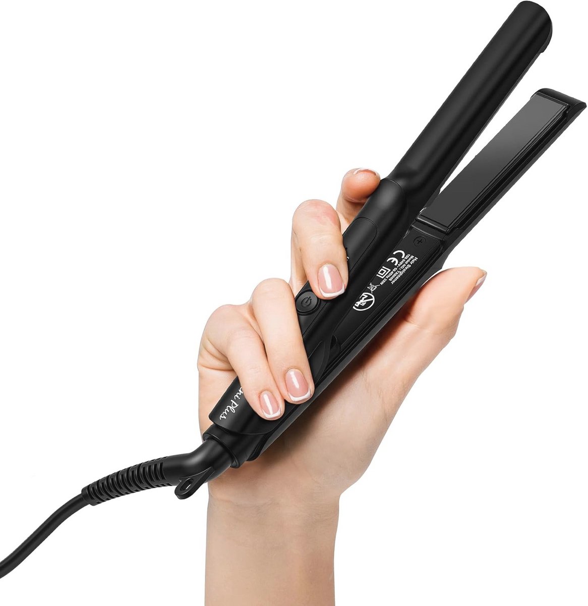 Mini Haardroger voor Korte Haren - Compact en Reisvriendelijk met Keramische Platen