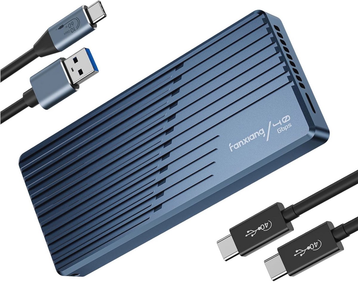Snelste 40 Gbps M.2 NVMe SSD Behuizing met Type-C UASP voor 2230/2242/2260/2280