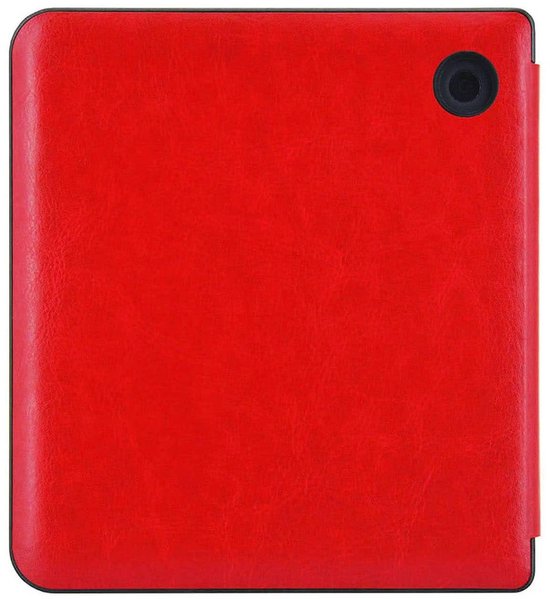 Origami Sleepcover Geschikt voor Kobo Sage Hoes Rood * - ereader hoesje - cover van Origami Sleepcover — afbeelding 2