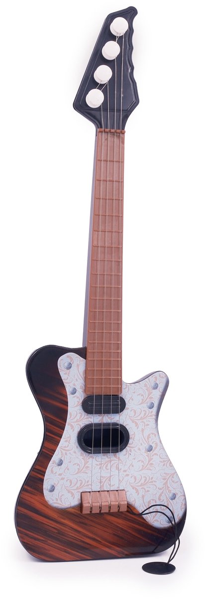 Zoem - Speelgoed Rockgitaar Klein - Muziek - Kindergitaar - Speelgoedgitaar - Muziekinstrument - Gitaar - Cadeau - Kado