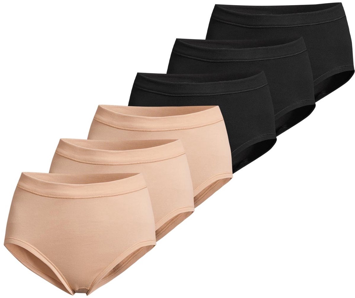 Conta Dames taille pants 6 pack fijnrib