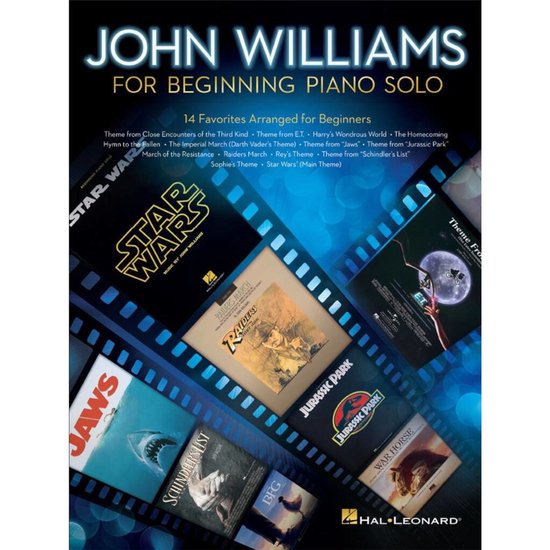 Hal Leonard John Williams for beginning piano solo