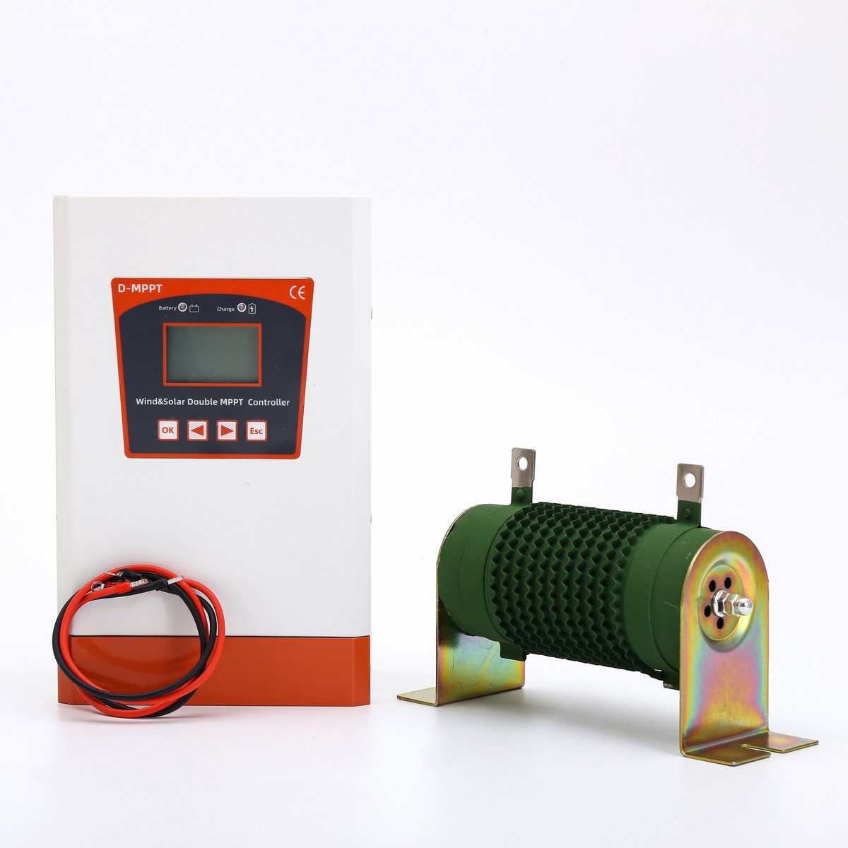 Hybride Laadregelaar – Zonnepaneel Regulator – Windenergie Controller – Off-Grid Batterij Regulator – MPPT Laadregelaar 24V/48V – 2500W Vermogen – Dual MPPT Met LCD Display