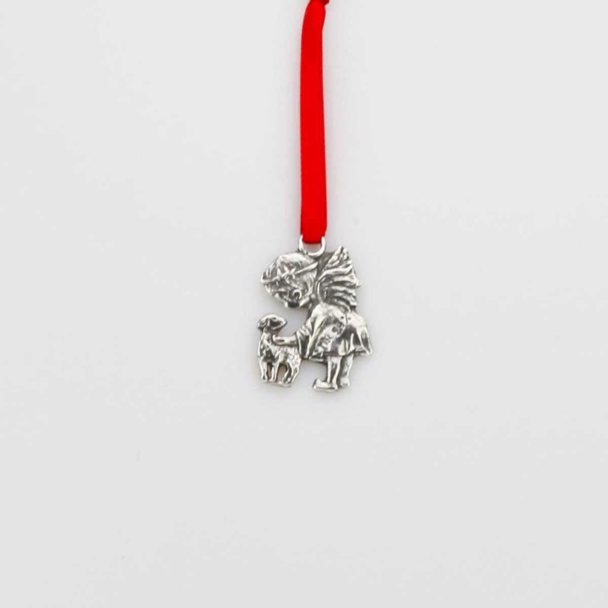 Kersthanger - Kind met Lam - Unieke Kersthangers voor in de Kerstboom – Luxe Handgemaakte Ornamenten – Exclusieve Kerstdecoratie set - Kerstcadeau - Brievenbuscadeau