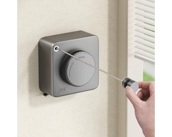 Ynkkvre - Waslijn - Wasdraad - Uittrekbare Waslijn - Wanddroogrek - Stalen Gevlochten - Anti-doorhang Ontwerp - Maximale Lengte 4,6 Meter - Draagvermogen tot 18 kg - Roestvrij Stalen Kabel - Eenvoudige Installatie