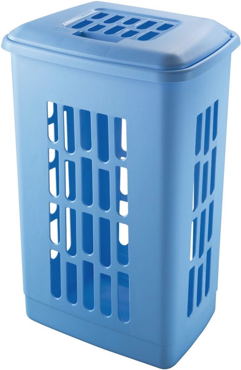 Wasmand met deksel - 60 liter