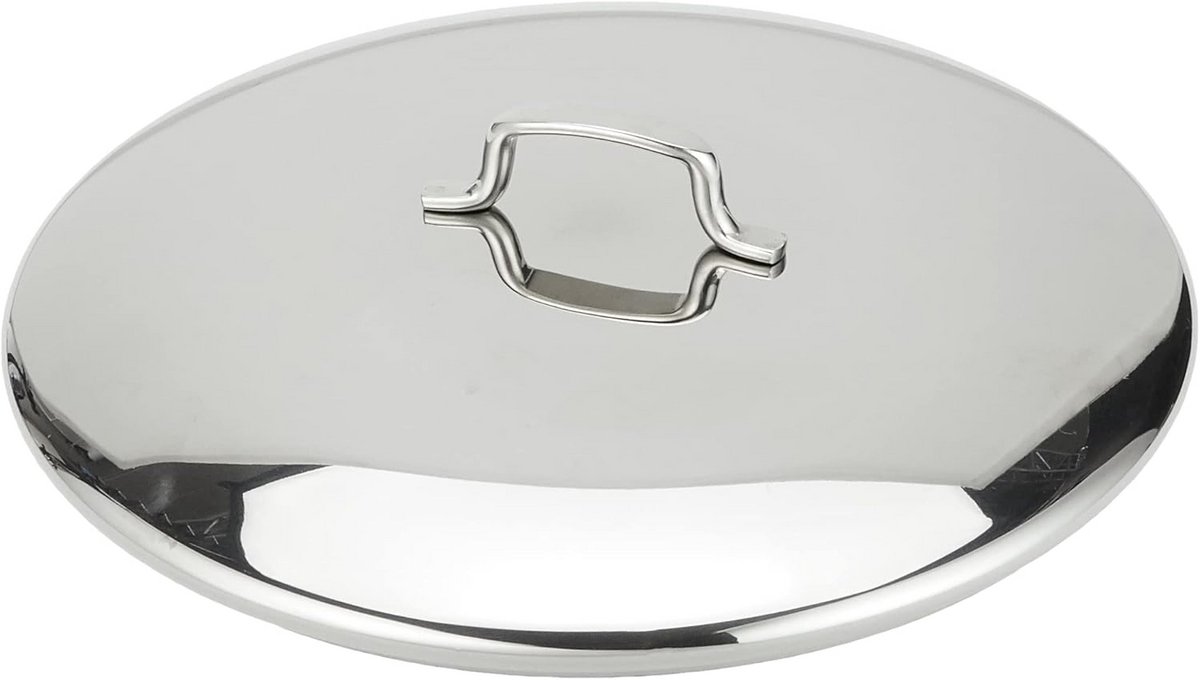 RVS Deksel 28 cm - Professionele Kookpan/Gastronoom Pan - Vaatwasserbestendig
