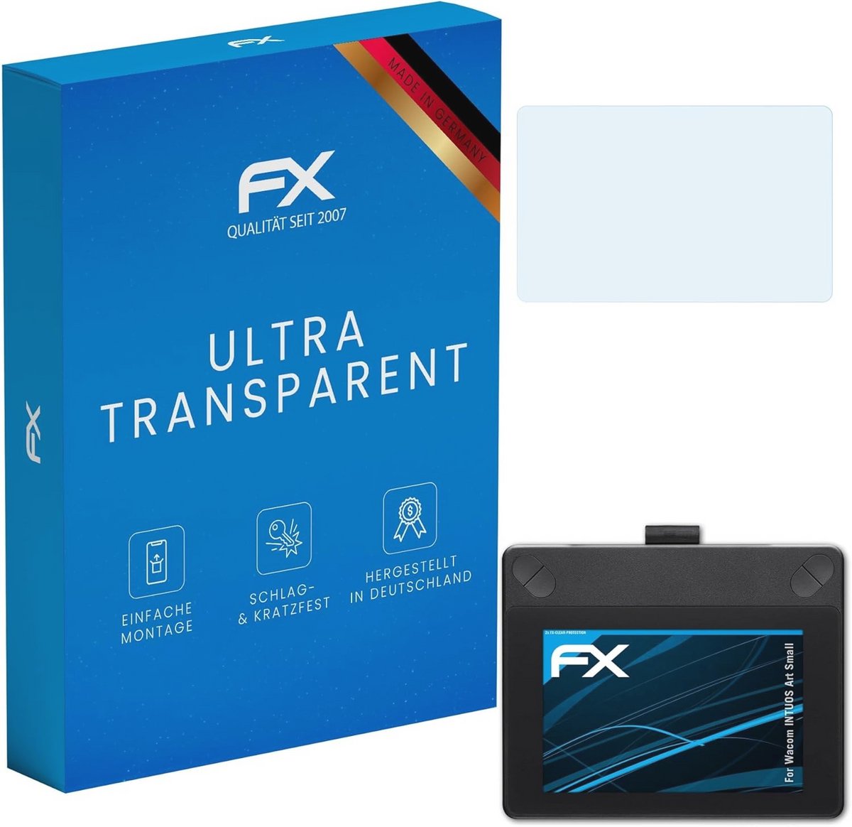 Ultra-heldere Schermbeschermer voor Wacom INTUOS Art Small - FX Schermfolie (2X)