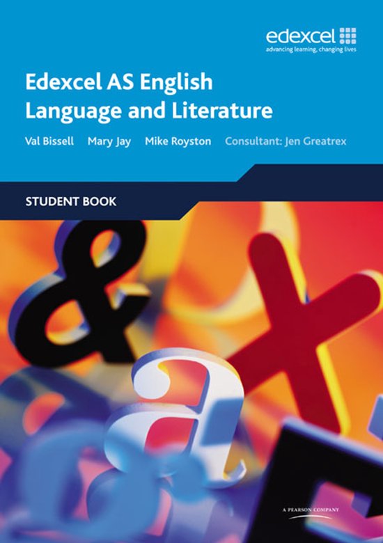 Edexcel AS English Lang & Litera Stud CS - cover
