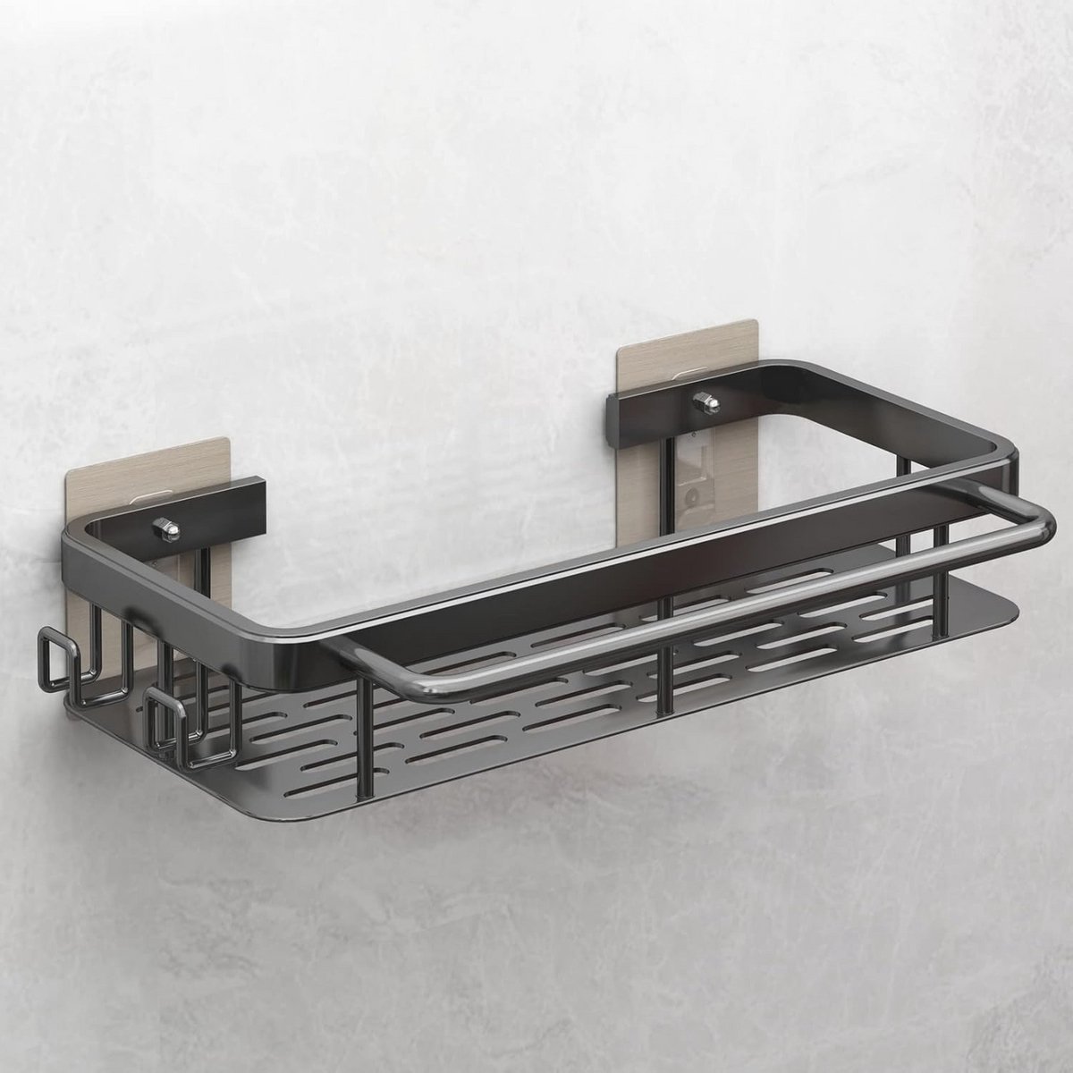 Spoelbakorganizer met haken - Zelfklevend en zonder boren voor badkameraccessoires