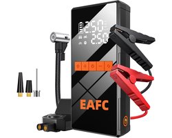 EAFC 12V Jumpstarter voor Auto & Motor met Compressor - 1...