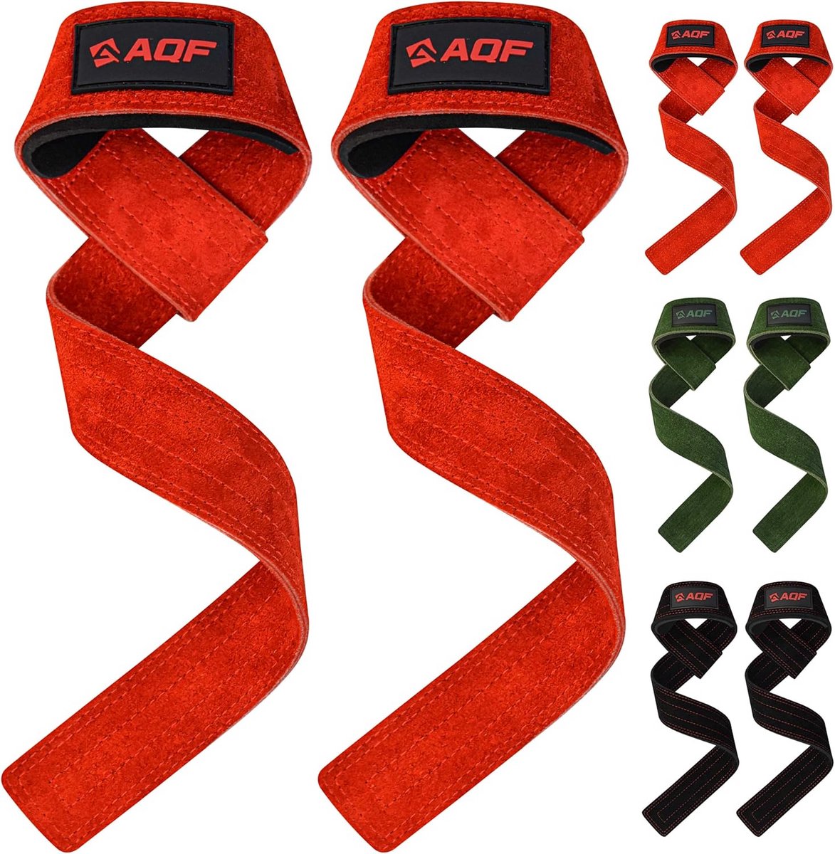 Liftingbanden 100% Leer met Neopreen Voering voor Gewichtheffen en Fitness