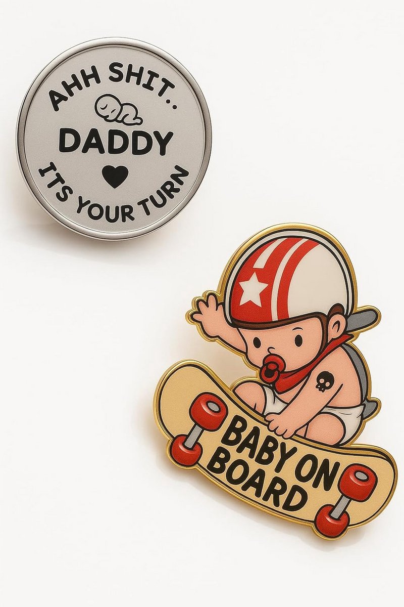 Grappige Beslissingsmunt voor Nieuwe Ouders en Babycadeau