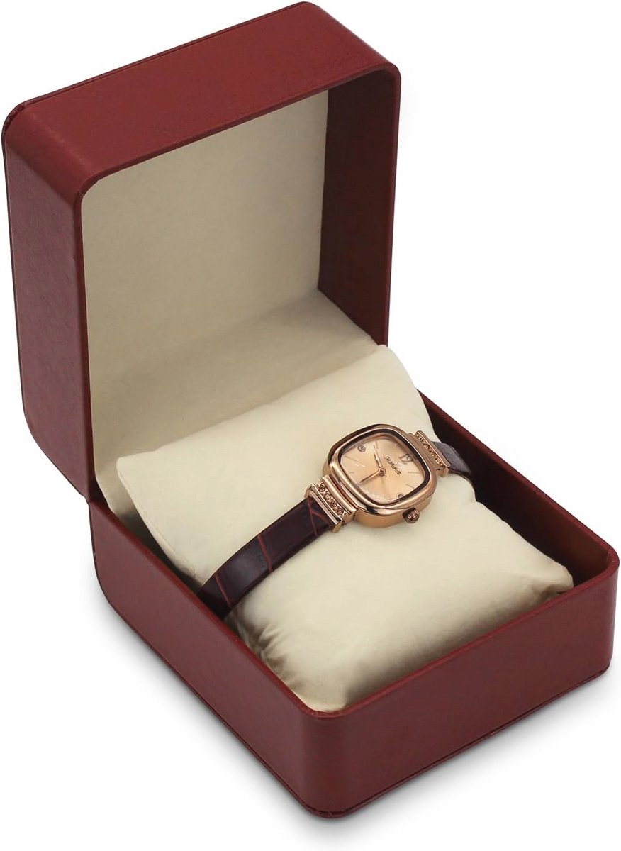 Watch Box voor Horloges met Verwijderbare Kussen - PU Leren Horloge Organizer voor Mannen en Vrouwen