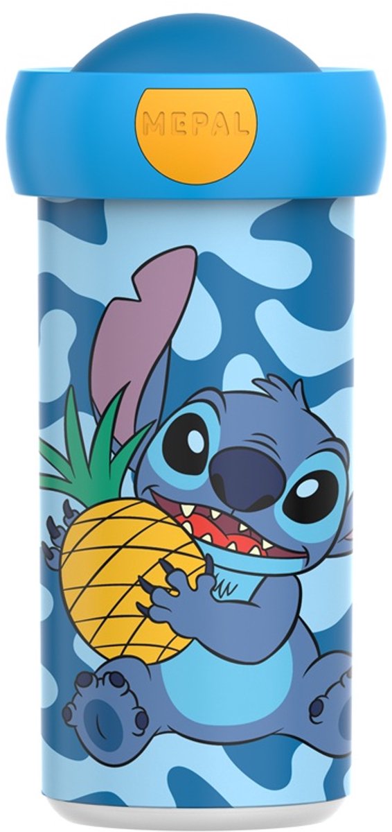 Mepal schoolbeker Campus – 300 ml – Sluit goed af – Drinkbeker voor kinderen – Stitch