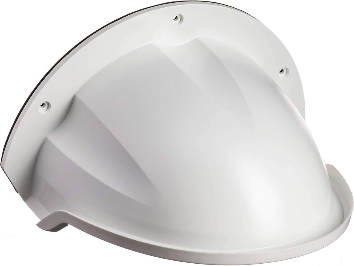 Beschermdak voor Bewakingscamera - Compatibel met Variabele Modellen - Wit - 264,7 x 152 mm