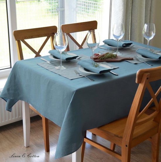 100-linnen-tafelkleed-blauw-rechthoekig-147x147-cm-voor-houten-tafels