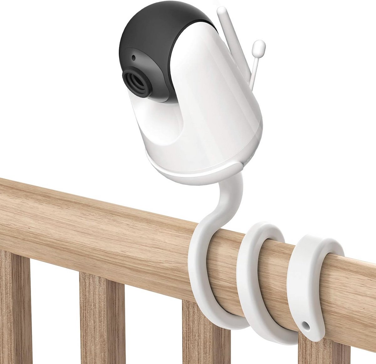 Flexibele Twist Bevestiging voor Video Baby Monitor - Geen Gereedschap, Geen Wandbeschadiging