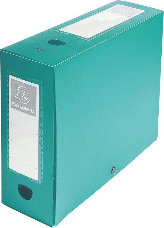 Opaque Polypropylene Classification Box - A4 Size - Green - 100 mm ...