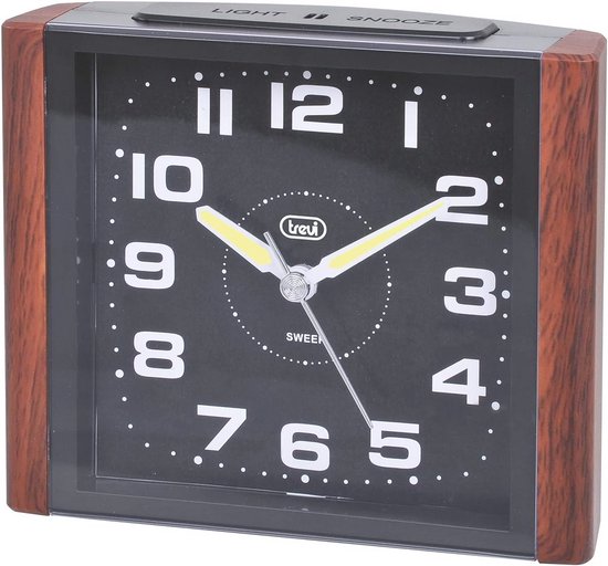 Seiko Wekker, kunststof, bruin, standaard Wekker kopen? | Kieskeurig.nl