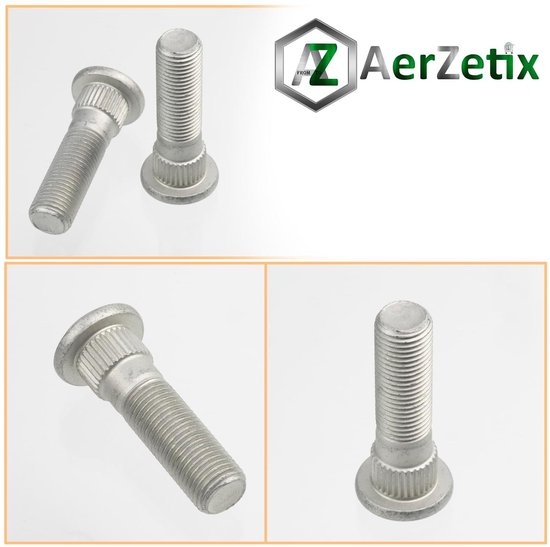 Allecta - Wielbouten M12x1.25 20 stuks - Compatibel met OE-nummers - Rooducerend tot Nieuw Bereik