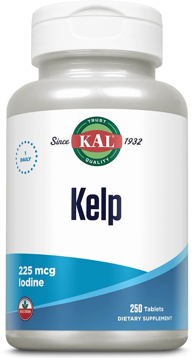 Kelp 225 mcg jodium I veganistisch I laboratoriumgetest
